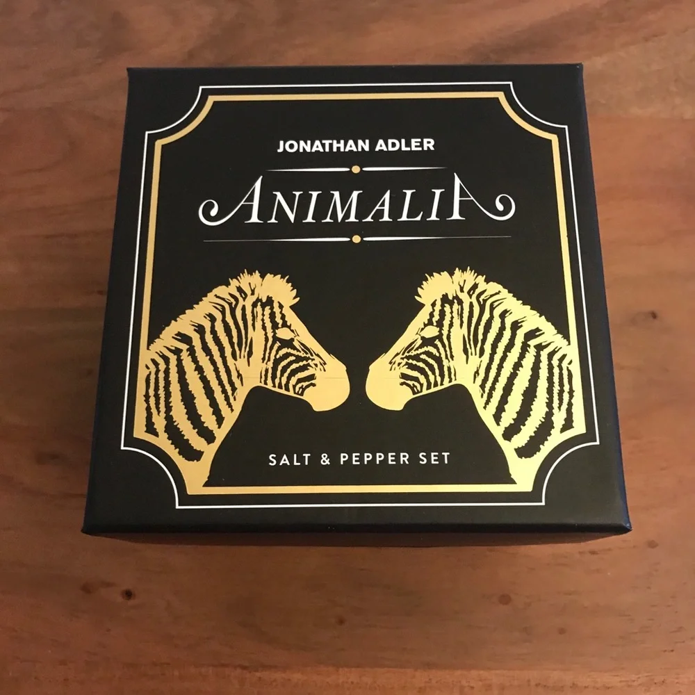 COPY - Jonathan Adler Animalia Salt & Pepper Set
